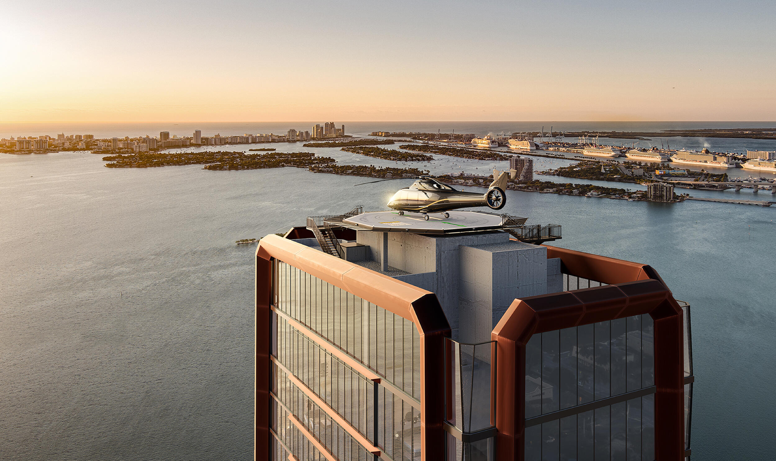 Villa Miami Helipad